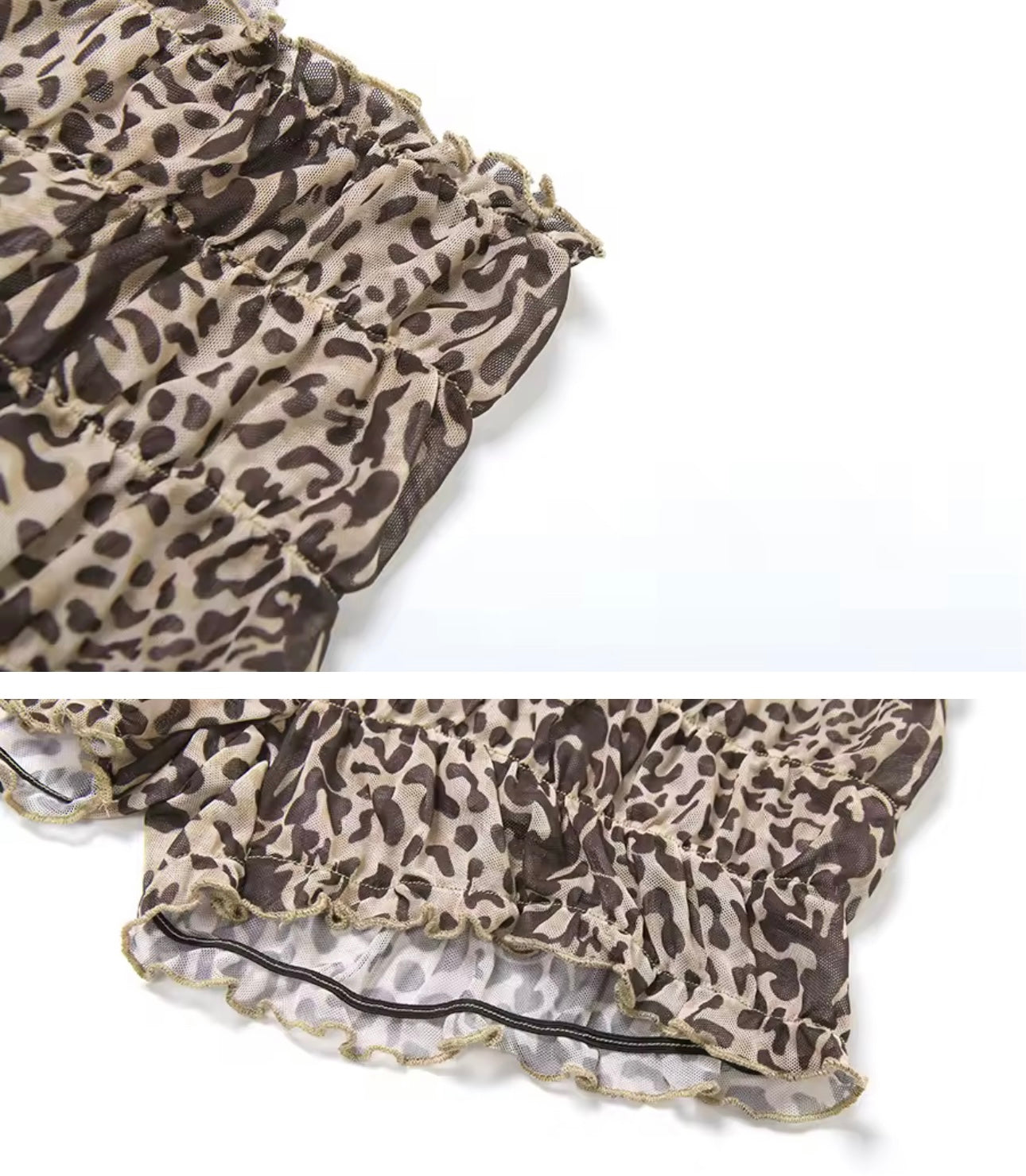 Valentina Cheetah Print Two Piece Short Set