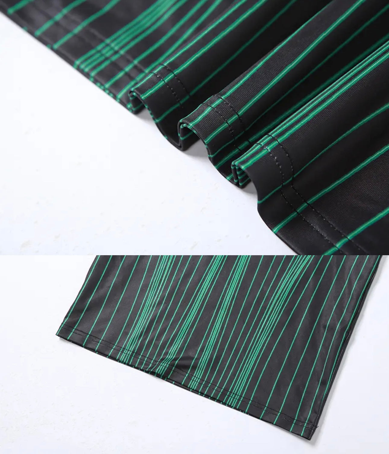 Roxe Black Green Maxi Dress