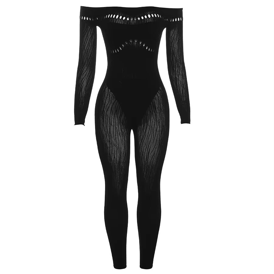 Hali Black Poster Girl Jumpsuit