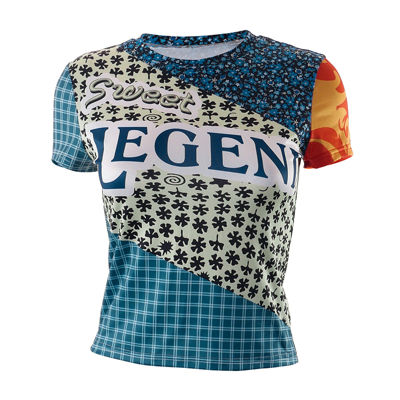 Legend Multicolor Crop Top