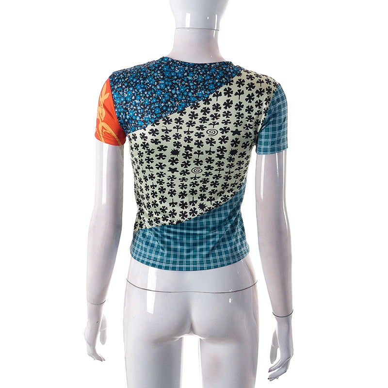 Legend Multicolor Crop Top