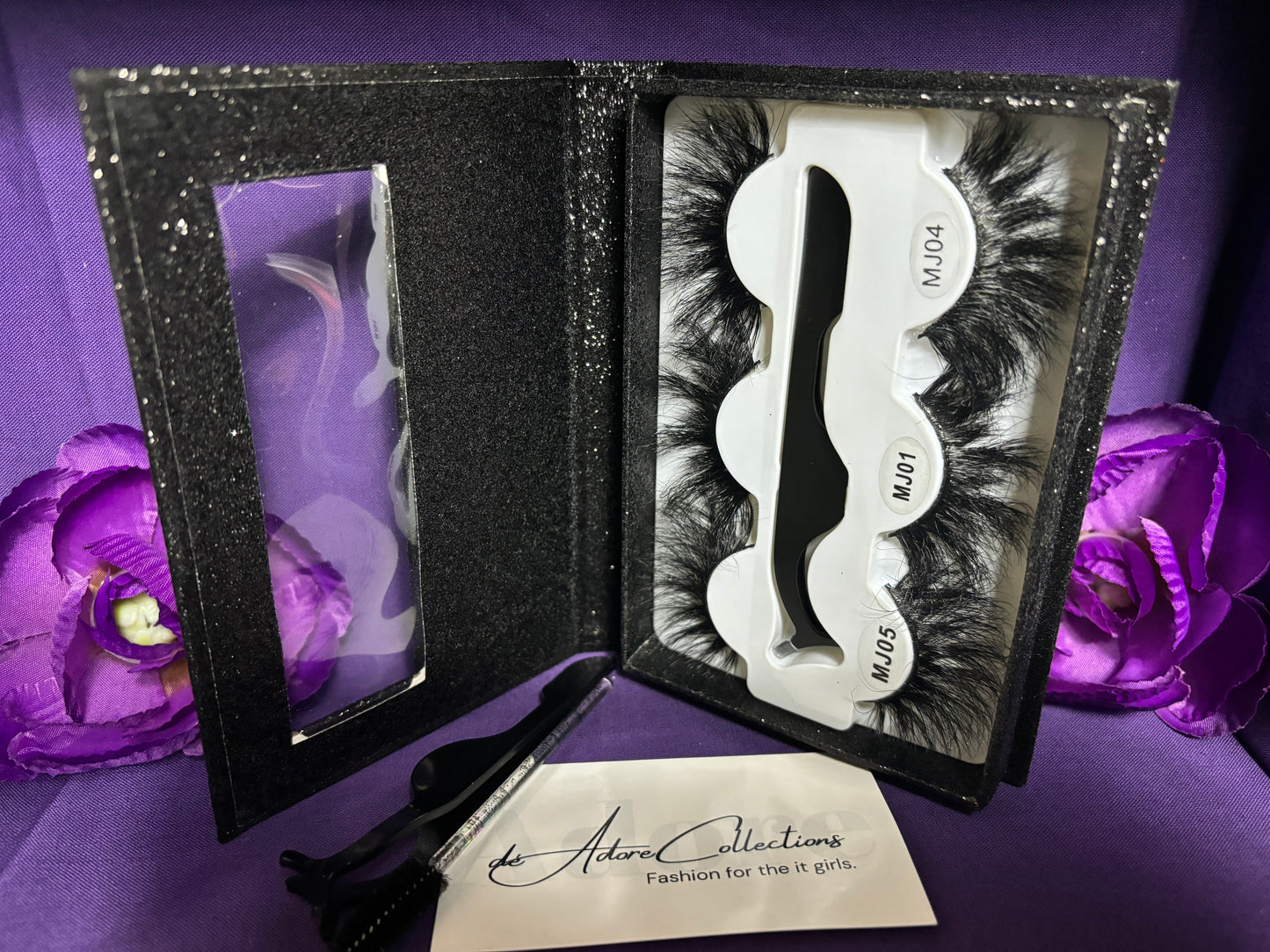 Mink Eyelashes 3pair Lash Book 25mm