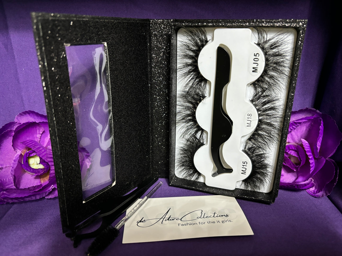 Mink Eyelashes 3pair Lash Book 25mm