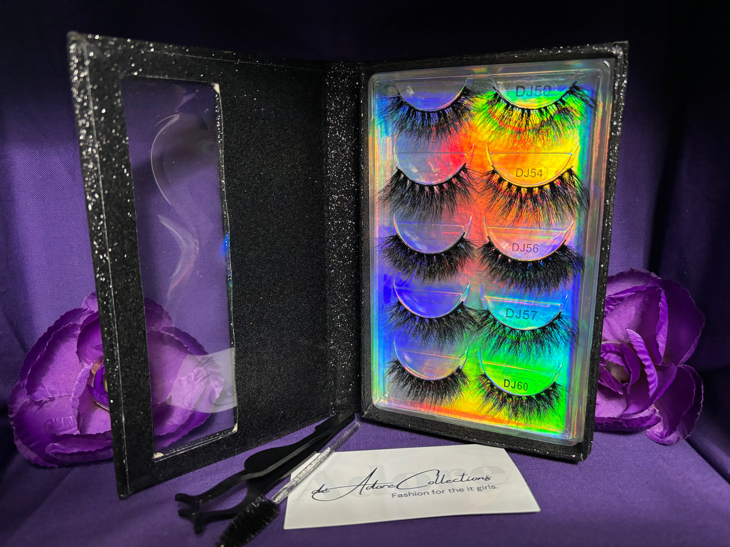 Mink Eyelashes 5pair Lash Book 15-20MM