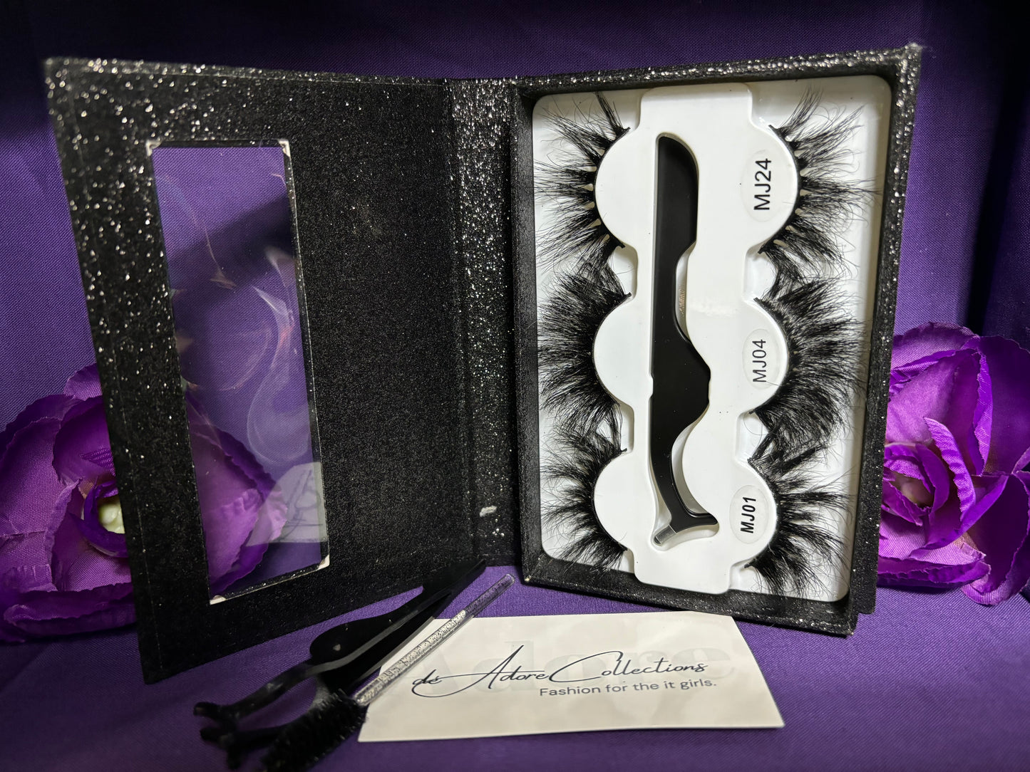 Mink Eyelashes 3pair Lash Book 25mm