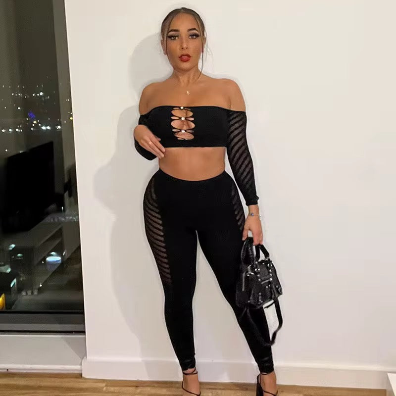 Belle Black Poster Girl Two Piece Set