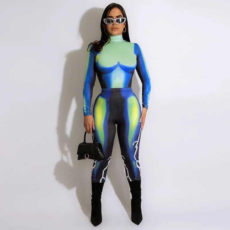 Alexia Vibrant Two Piece Set