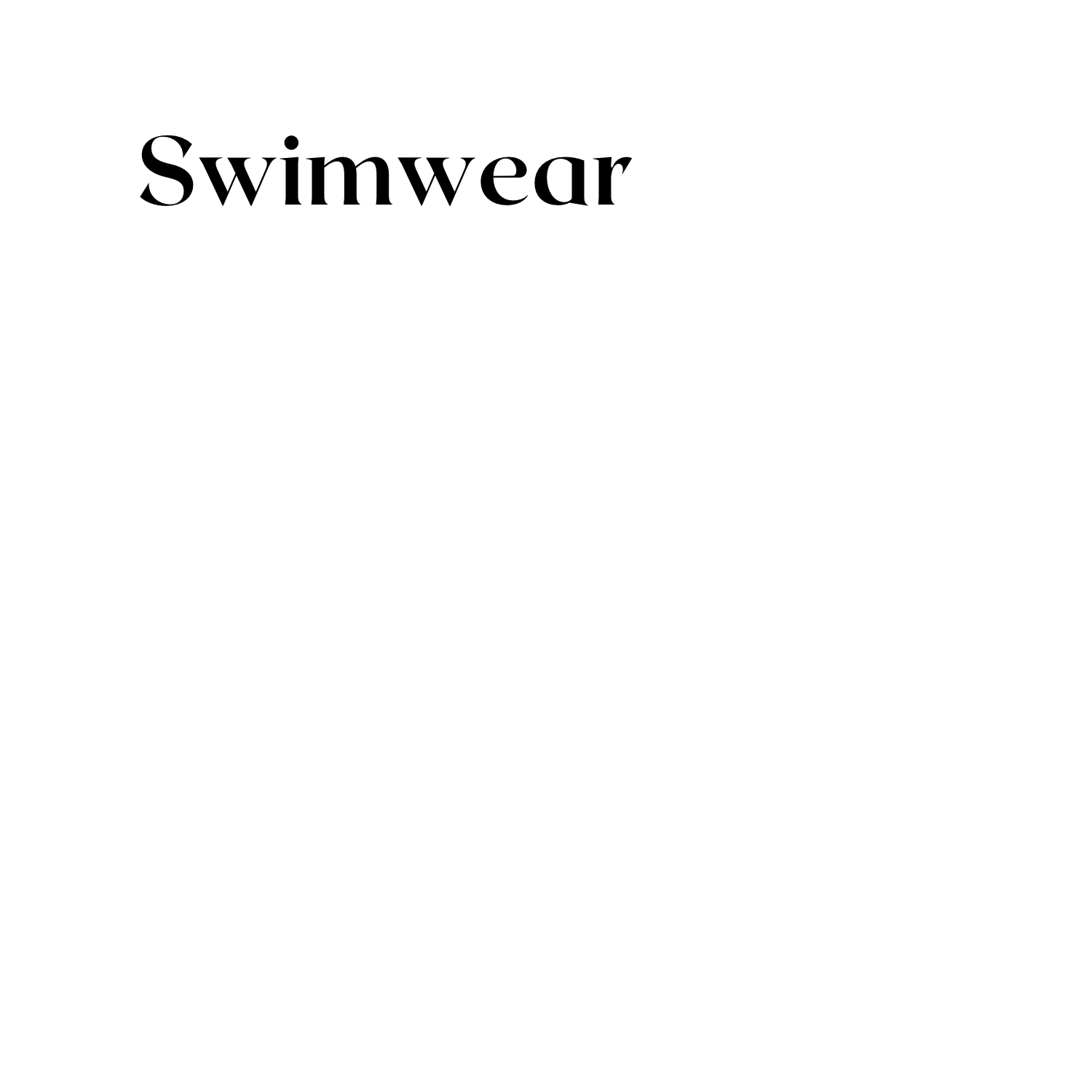 Swimwear