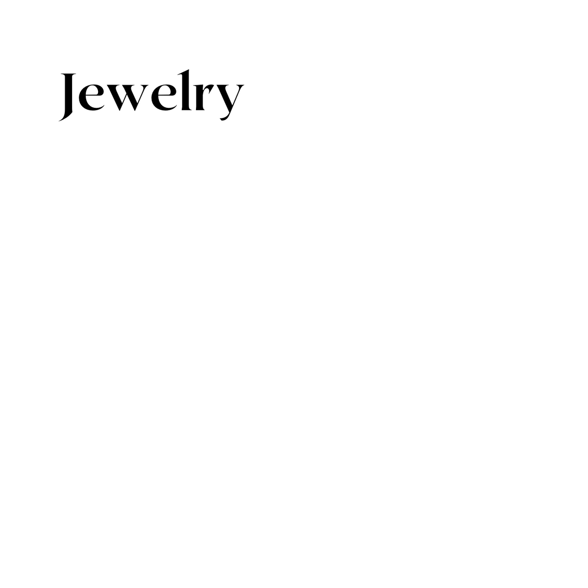 Jewelry