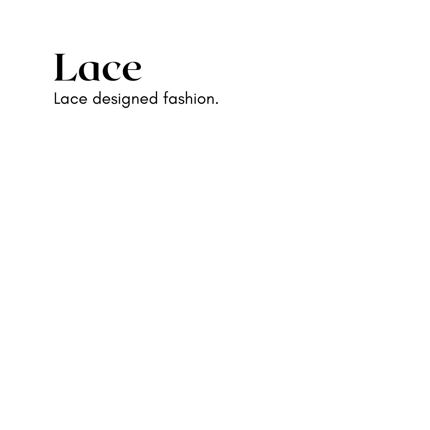 .The Lace Collection