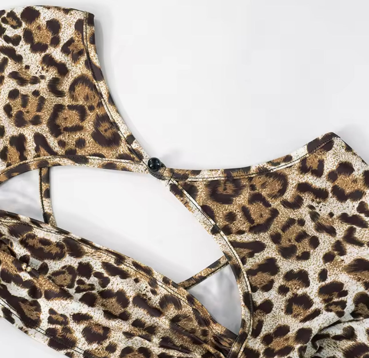 Yezi Leopard Print Jumpsuit