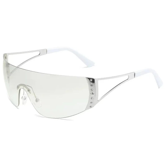Lovia Clear Tint Silver Star Detail Shades