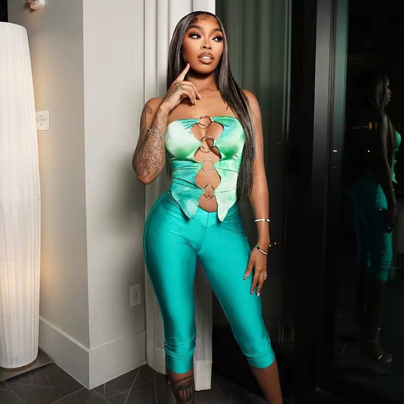 Larai Teal Green Set