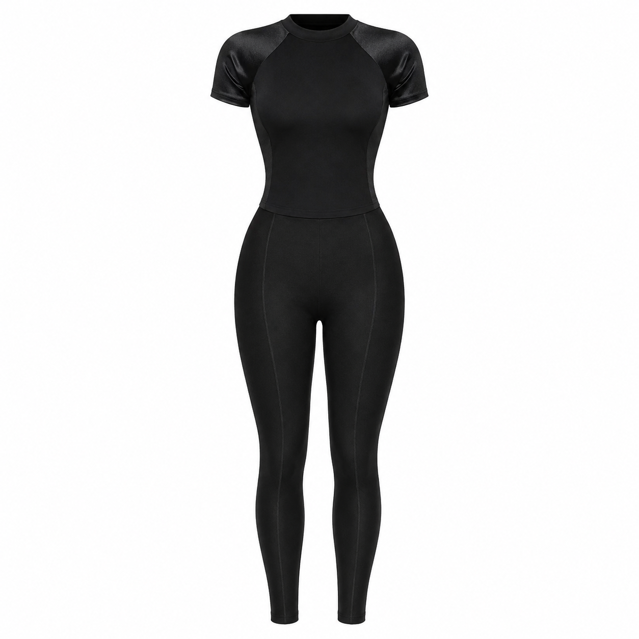 Zaji Black Causal Two Piece Set
