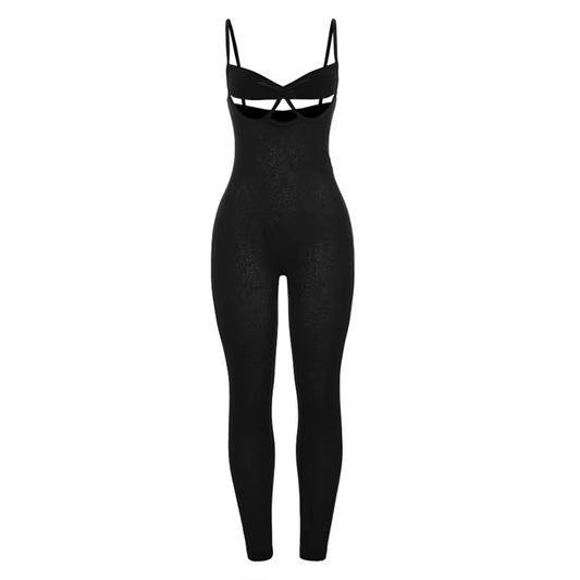 Cartel Black Poster Girl Jumpsuit