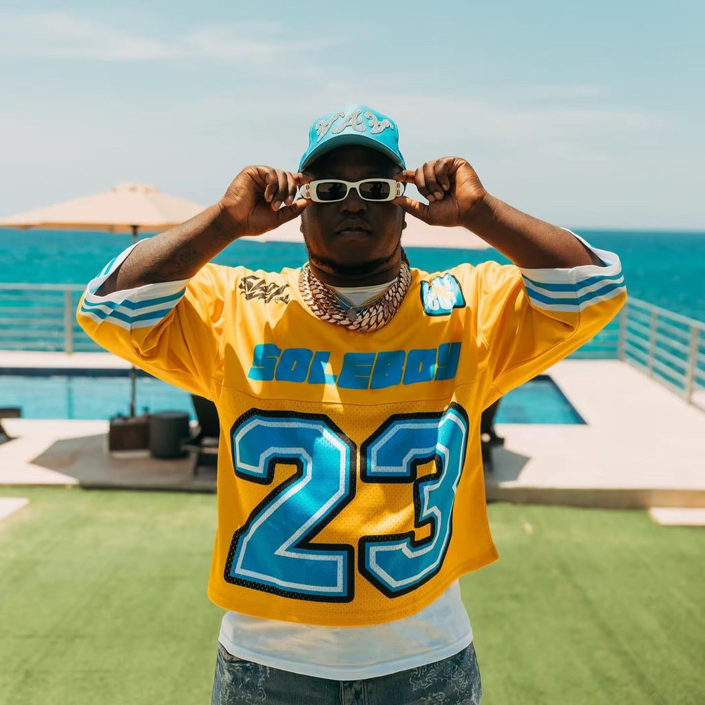 Soleboy 23 Yellow Mid Sleeve Unisex Jersey