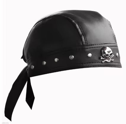 Leather Biker Hats
