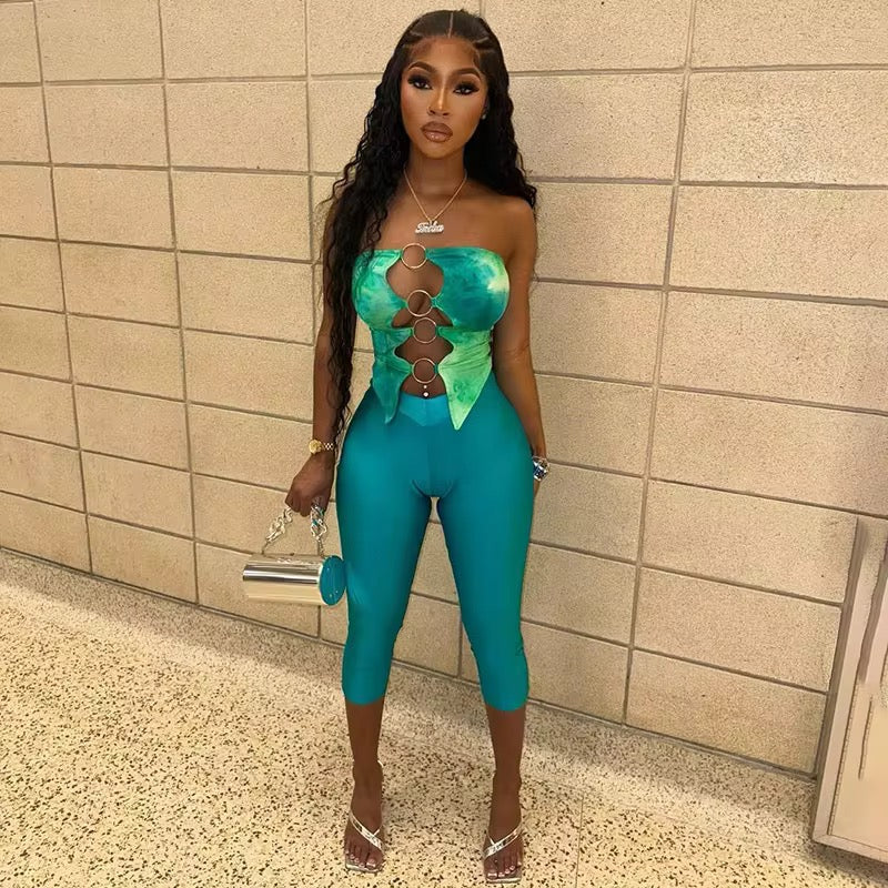 Larai Teal Green Set
