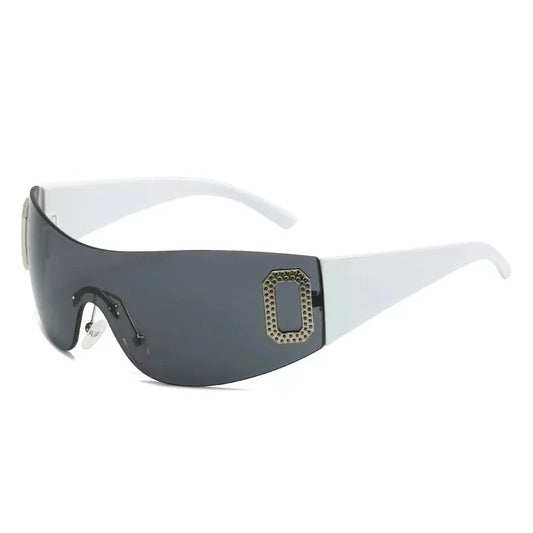 Ring Navy Tint Silver O Detail Shades