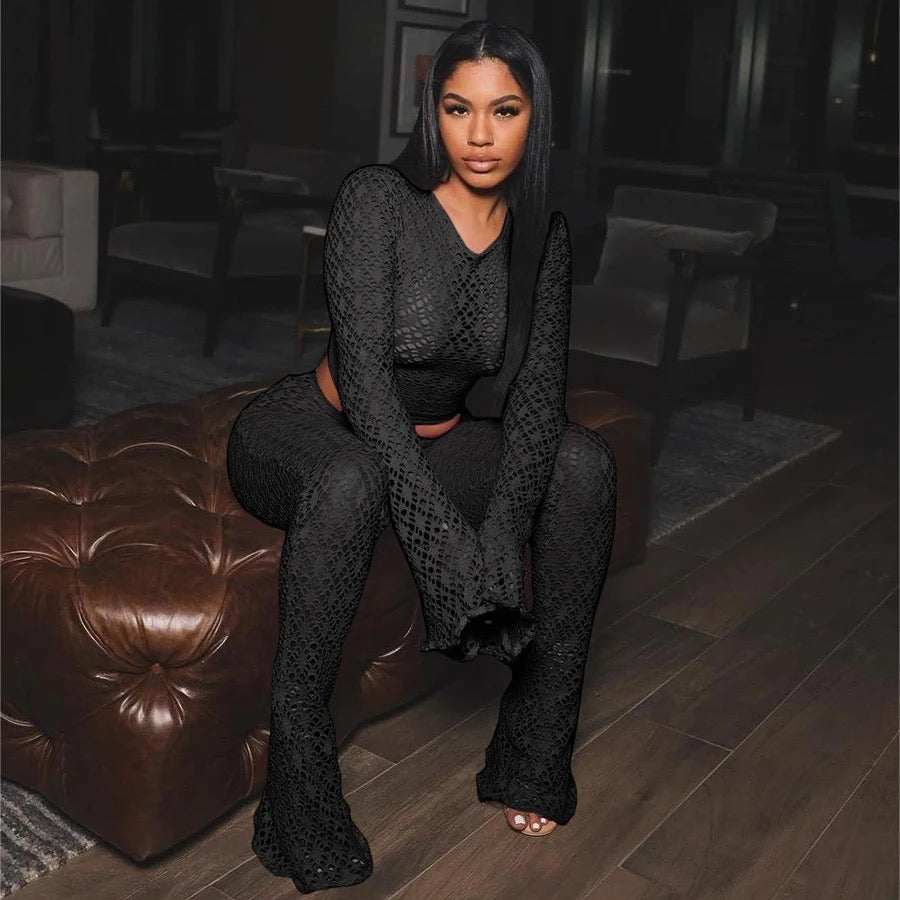 Keris Black Two Piece Set