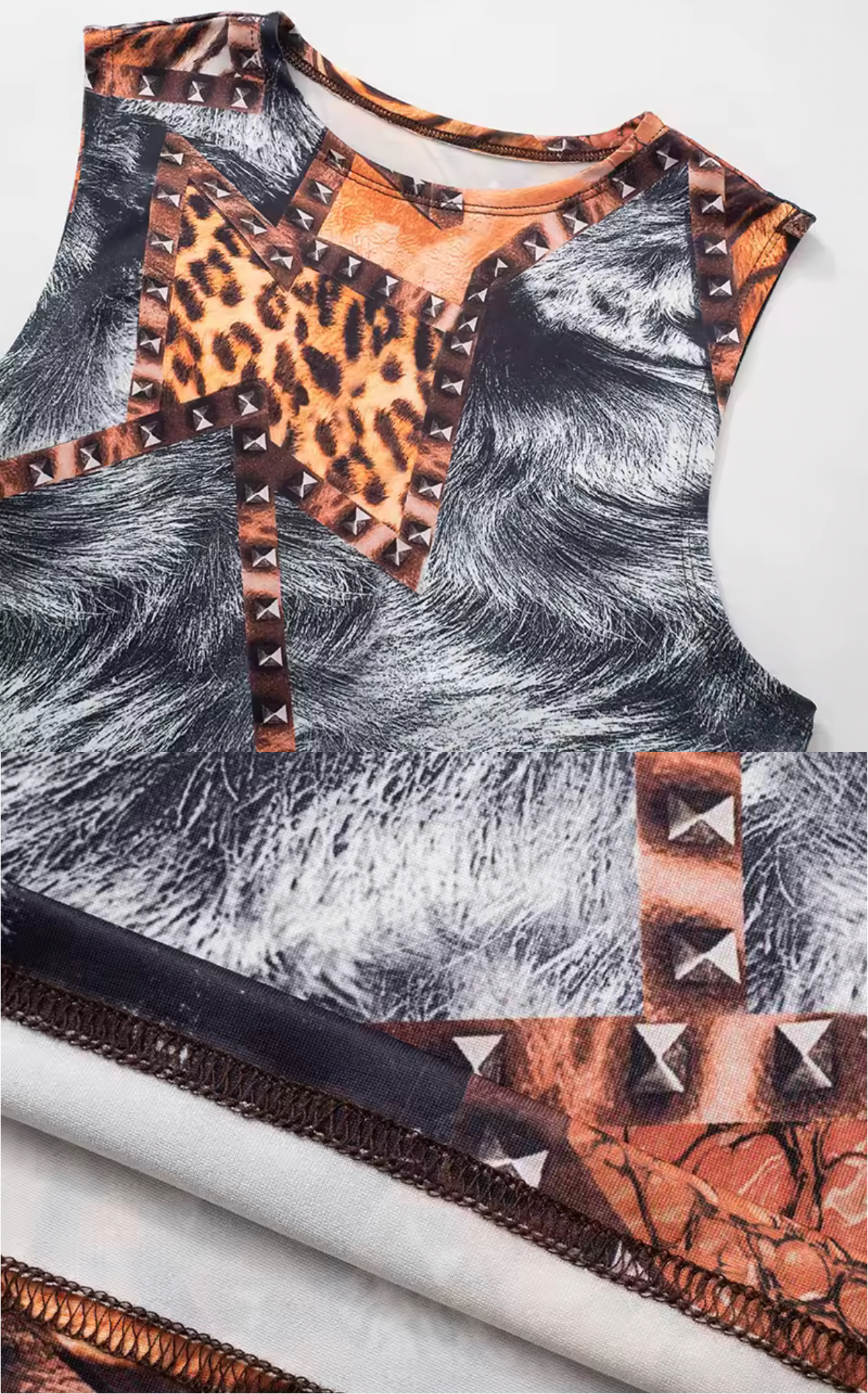 Tommie Animal Print Shorts Set