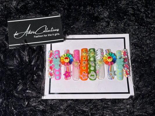 Mazi Colorful Press On Nails
