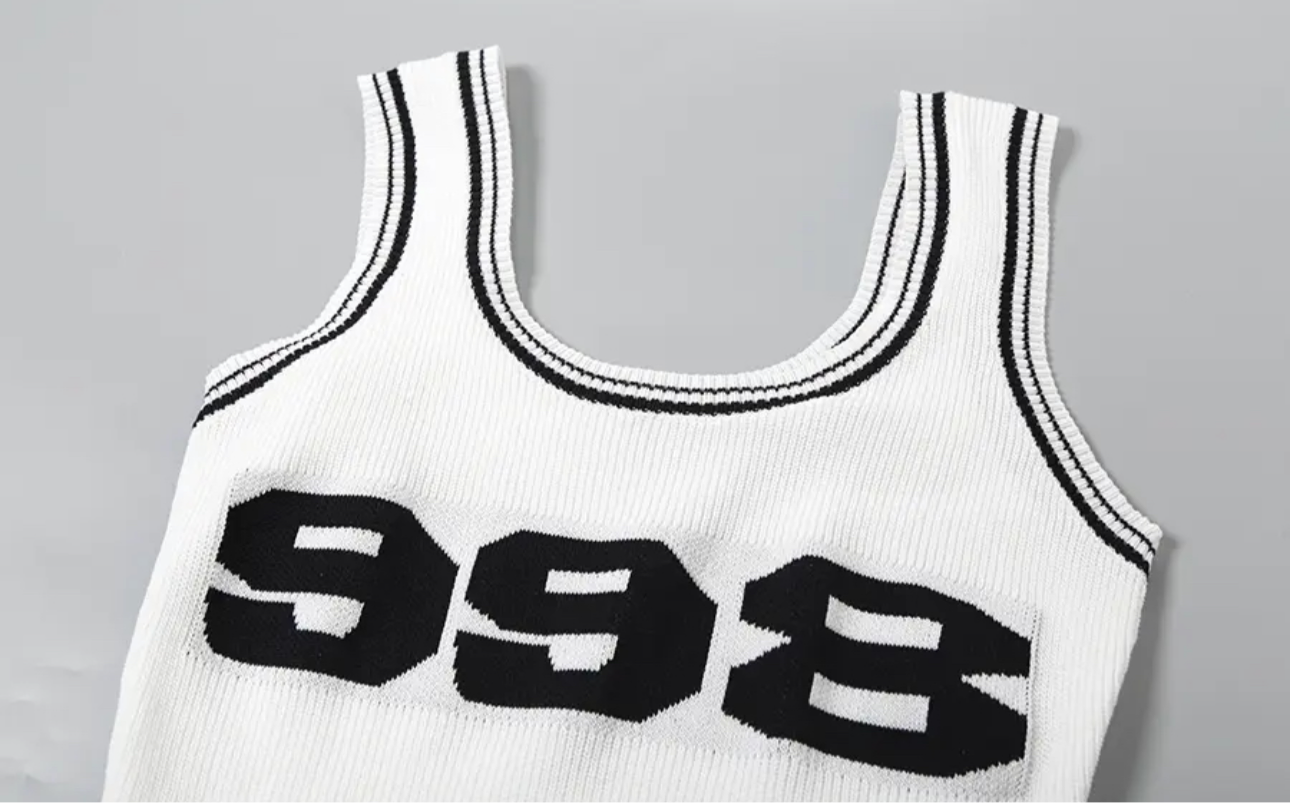 998 | Sporty White Classy Mini Dress