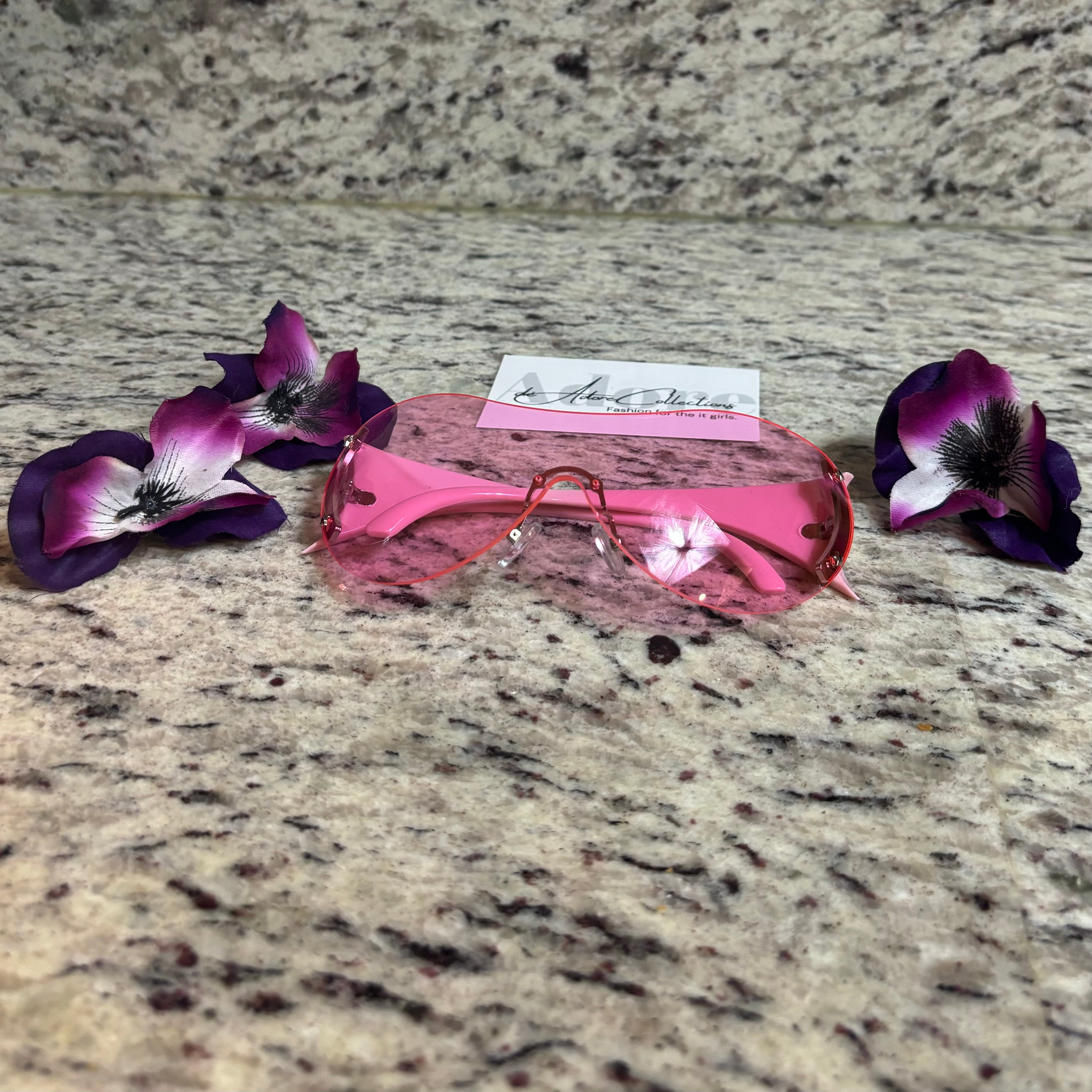 Careful Pink Tinted Shades