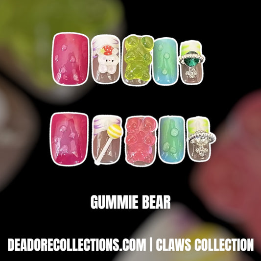 Gummie Bear Press On Nails