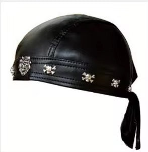 Leather Biker Hats