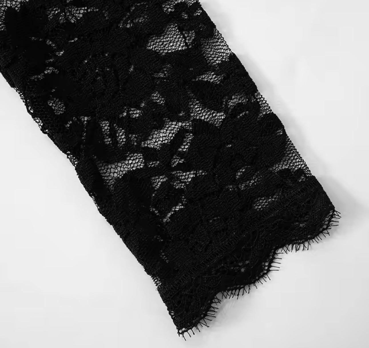 Naia Black Lace Jumpsuit