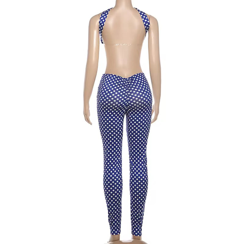 Kija Poka Dots Navy Set