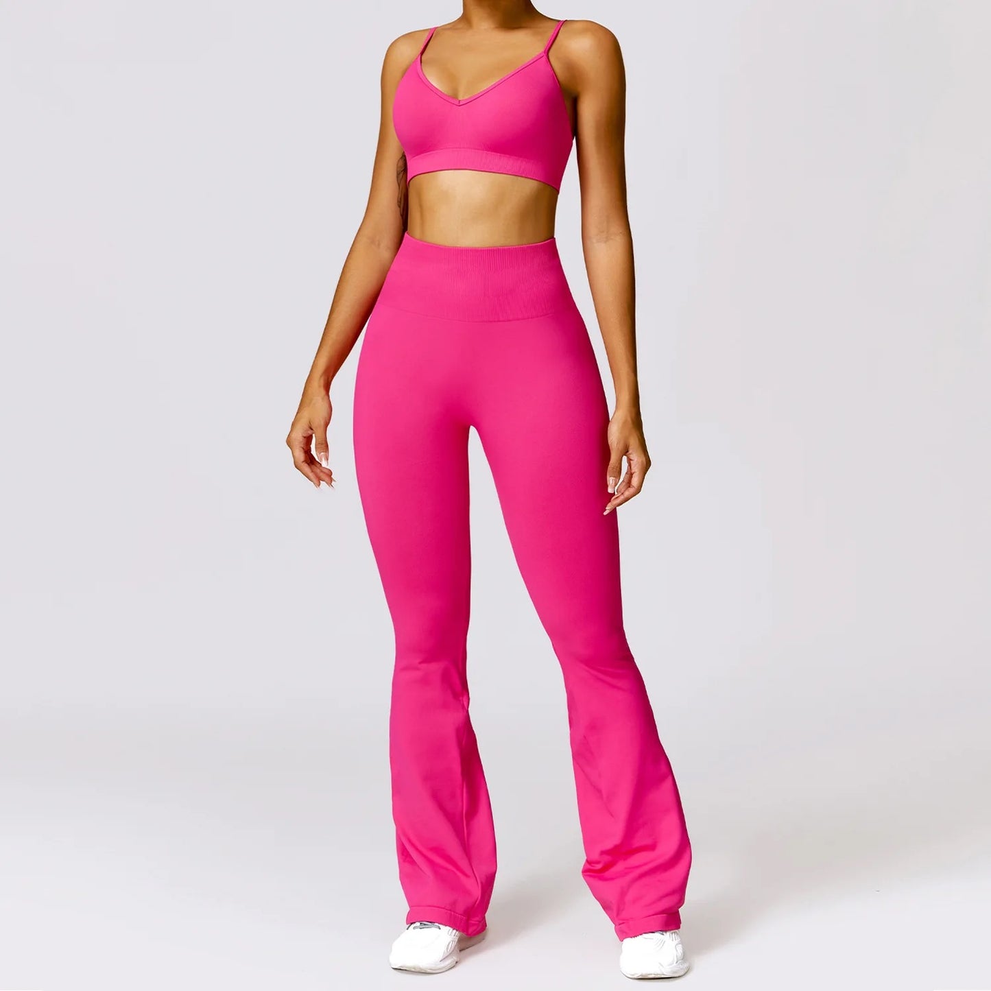 Mela | Pink Three Piece Essential Active Set PREORDER ONLY