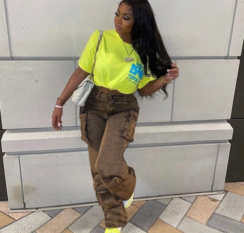 Dezi Brown Jean Cargos