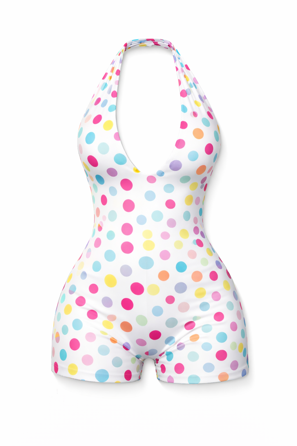Tezai Polka Dot Romper