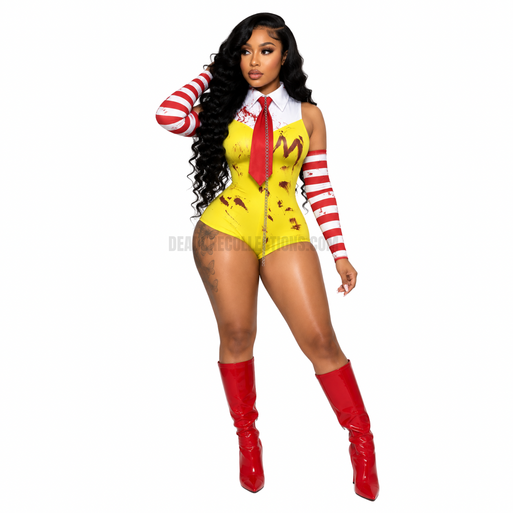 Ms Ronald McDonald Halloween Costume
