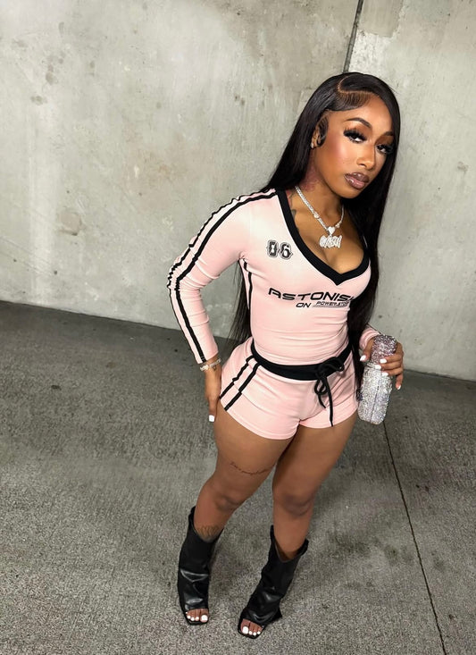 Aston Pink Two Piece Set