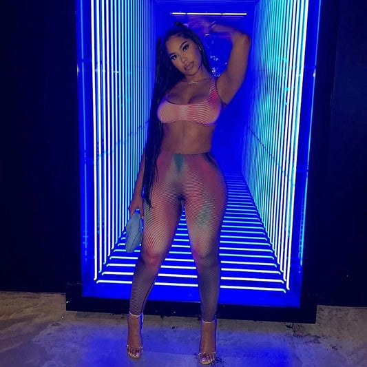 Lexi Orange Two Piece Set