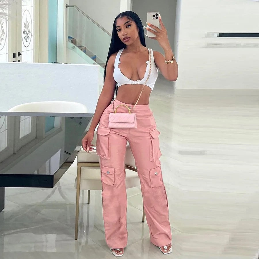 Jade Cargos | pink