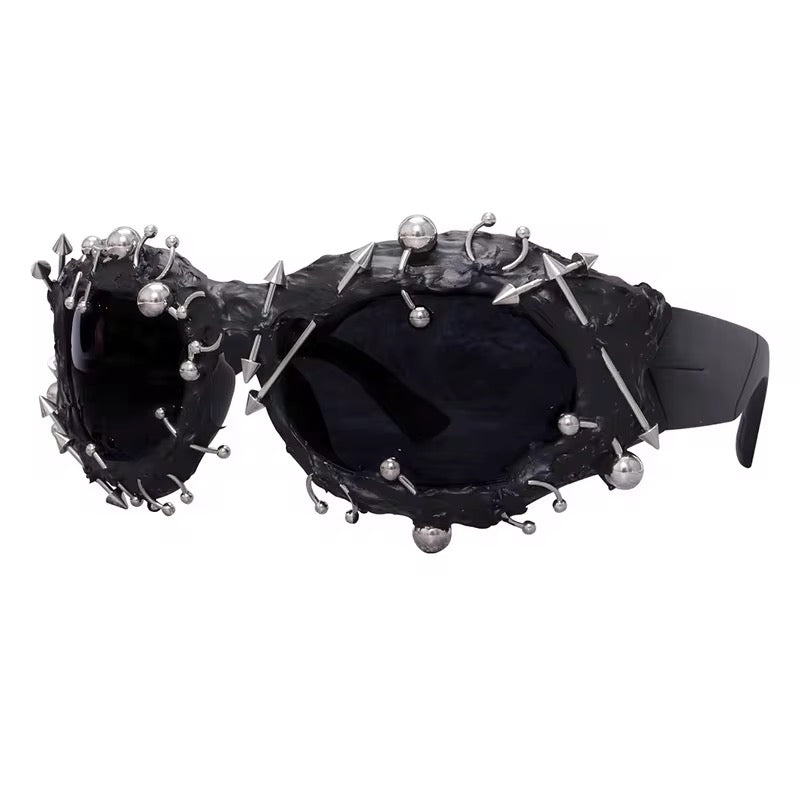 Black Punk Style Shades