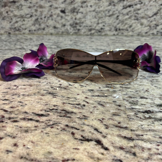 CC Brown Tint Gold Frame Shades