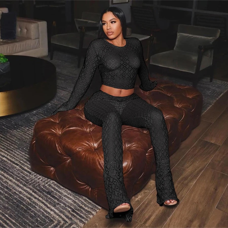 Keris Black Two Piece Set