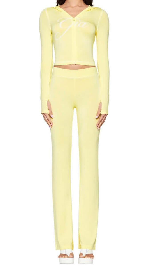 Agia Yellow Tracksuit