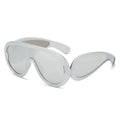 Livi Silver Oversized Fashion Shades