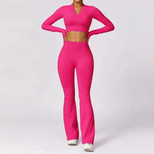 Mela | Pink Three Piece Essential Active Set PREORDER ONLY