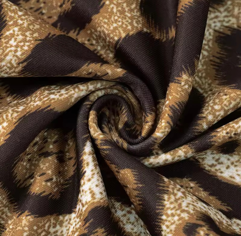 Yezi Leopard Print Jumpsuit