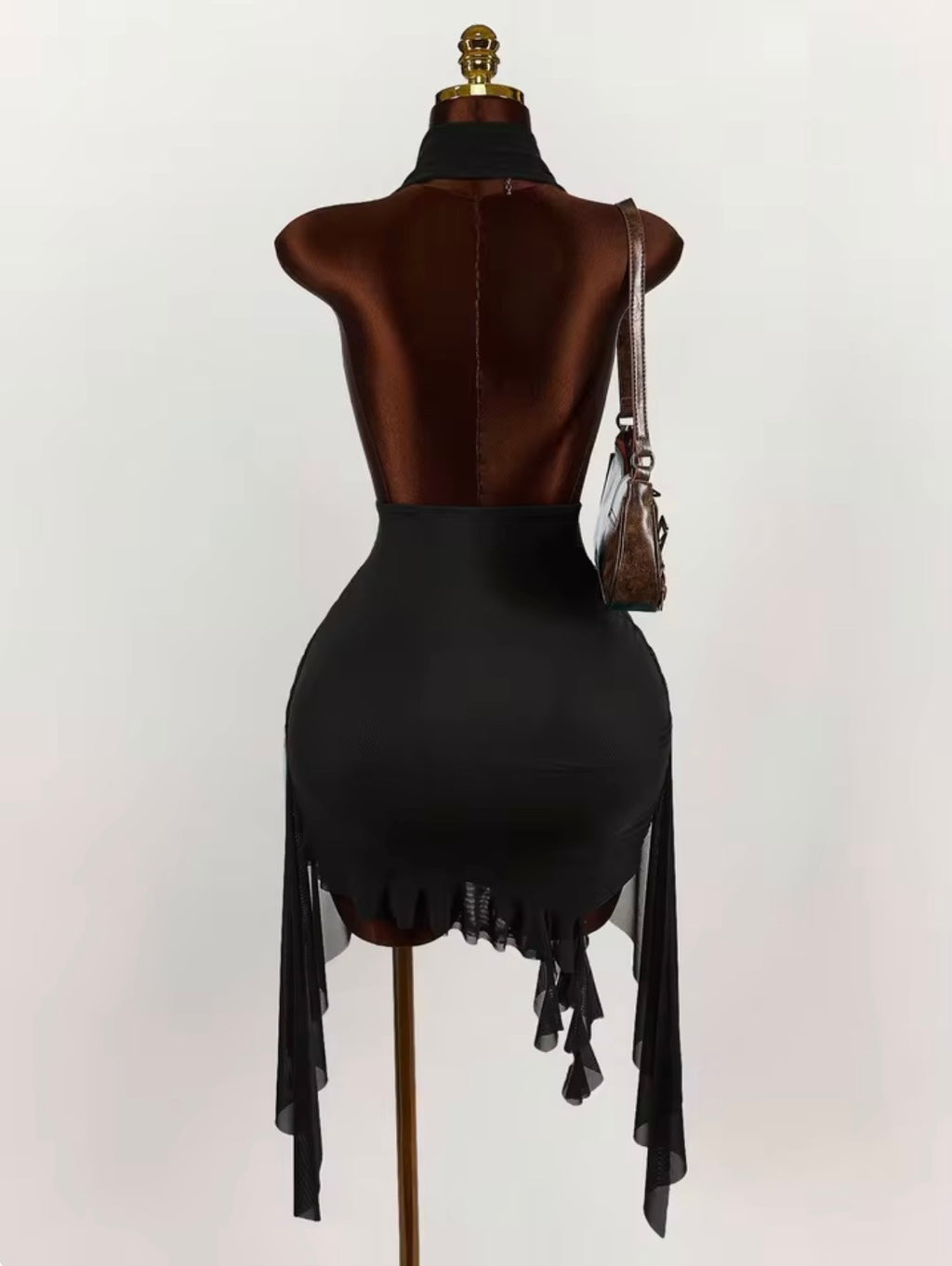Ziya Black Classy Sexy Dress