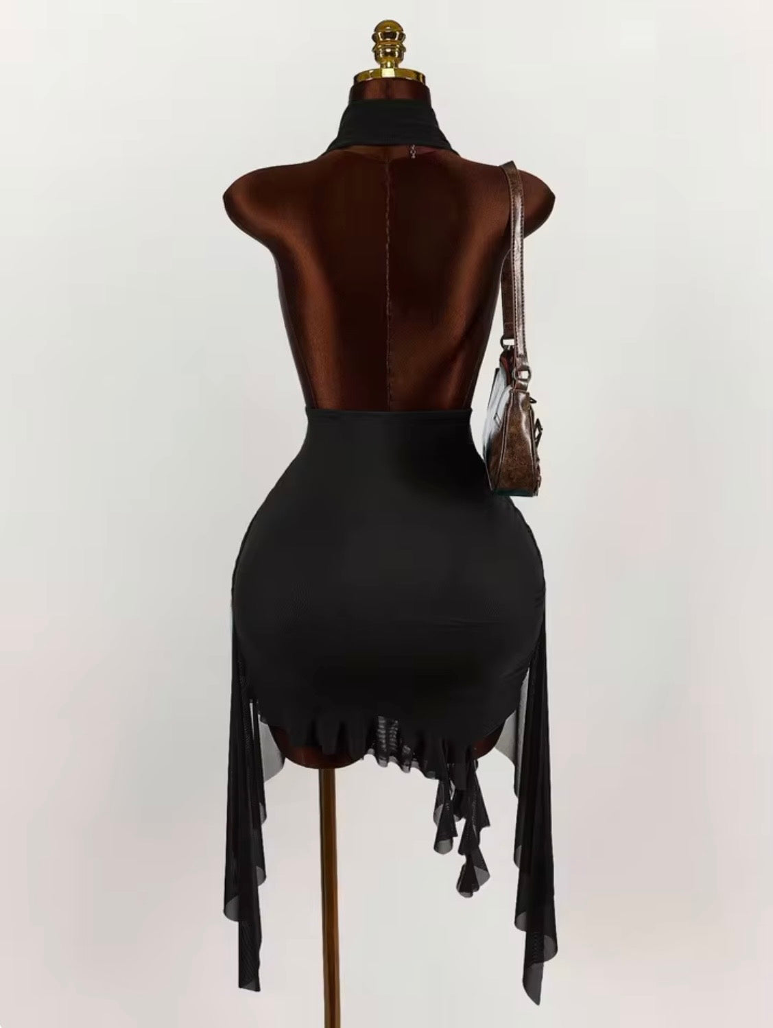 Ziya Black Classy Sexy Dress