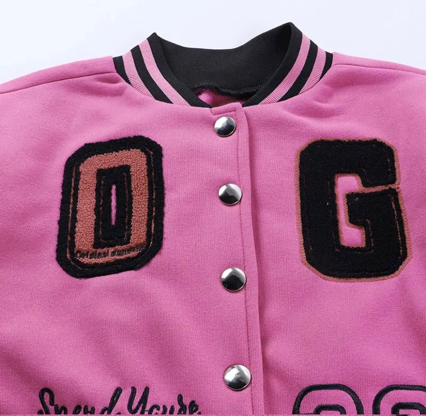 OG varsity | pink