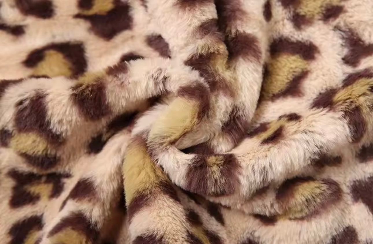 Lili Leopard Print Tie Up Mini Skirt